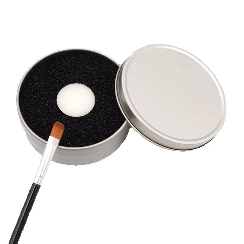 Cosmetic Sponge - 1pcs Dry Cleaning Cleaning Box Wet
