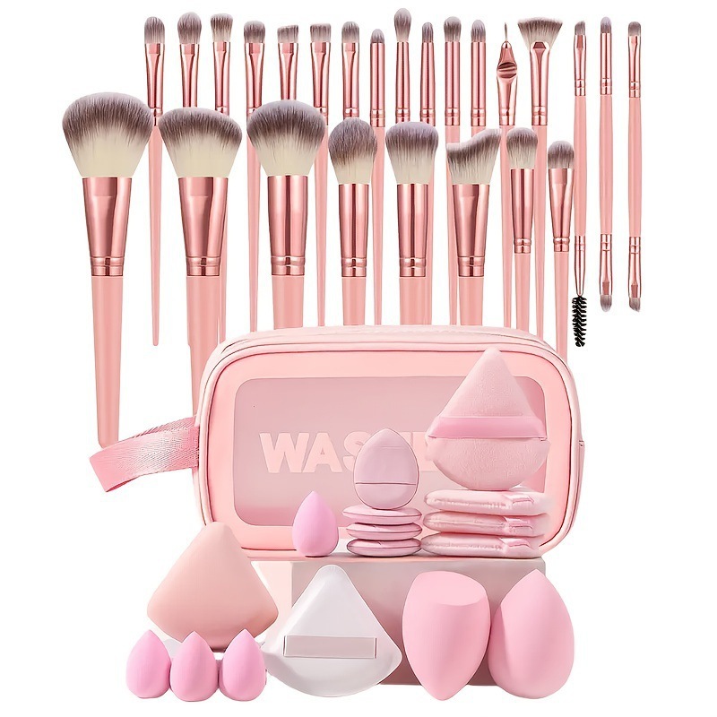Beauty Makeup Kit For Girls - 40-Piece Beauty Kit with Brush Wash