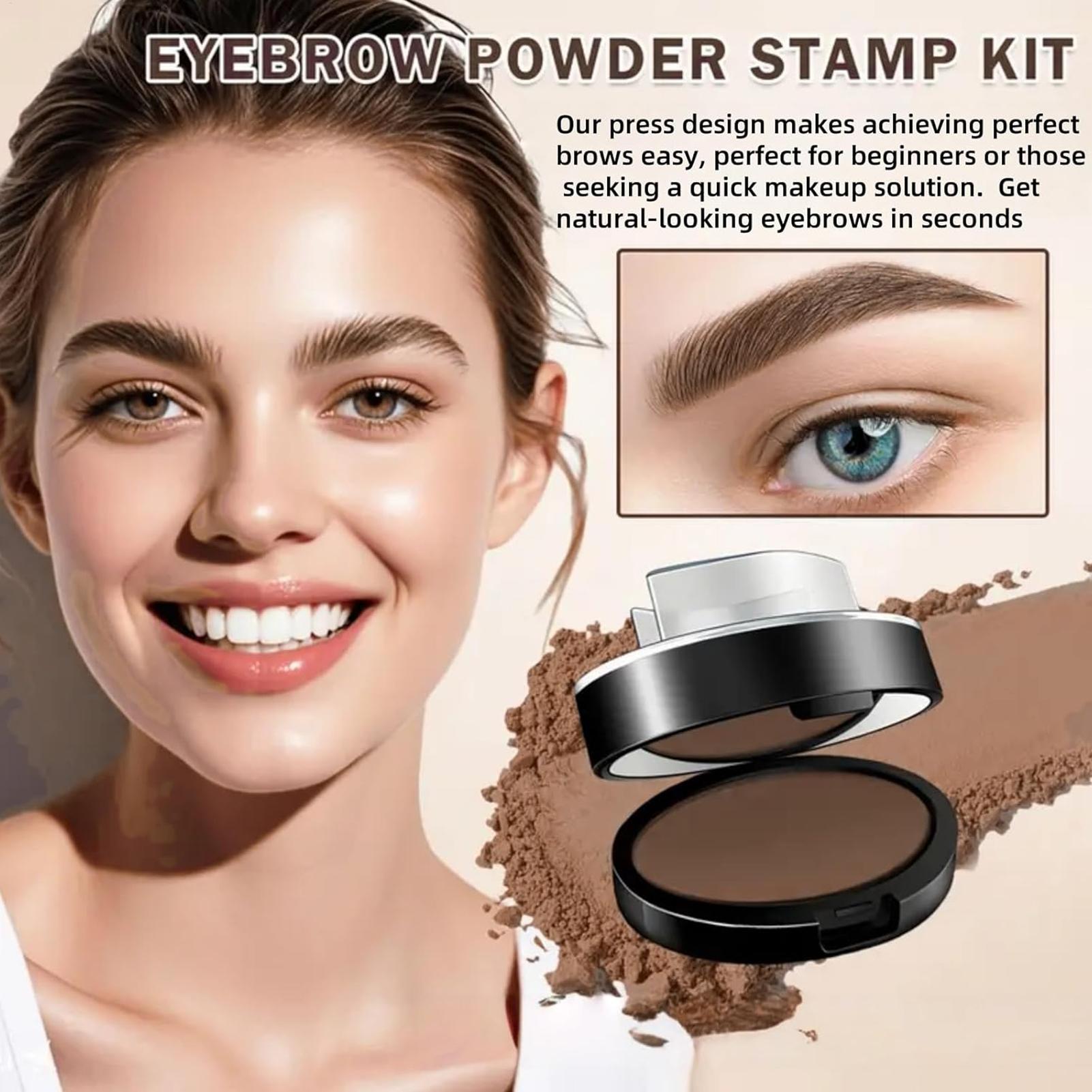 Beauty Makeup Kit For Girls - Brow Stamp Kit Waterproof Eyebrow Makeup