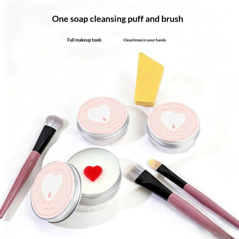 SU Cute Heart Shaped Makeup Br - Cosmetic Sponge 评论和价格
