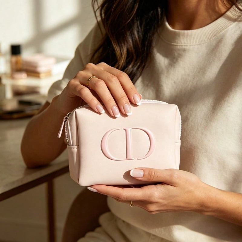 Dior bag Premium Fabric Pink C - Beauty Makeup Dior 评论和价格