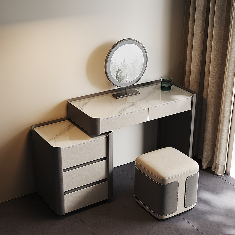 Wood Beauty Vanity Table Bedro - Makeup Beauty Lounge 评论和价格