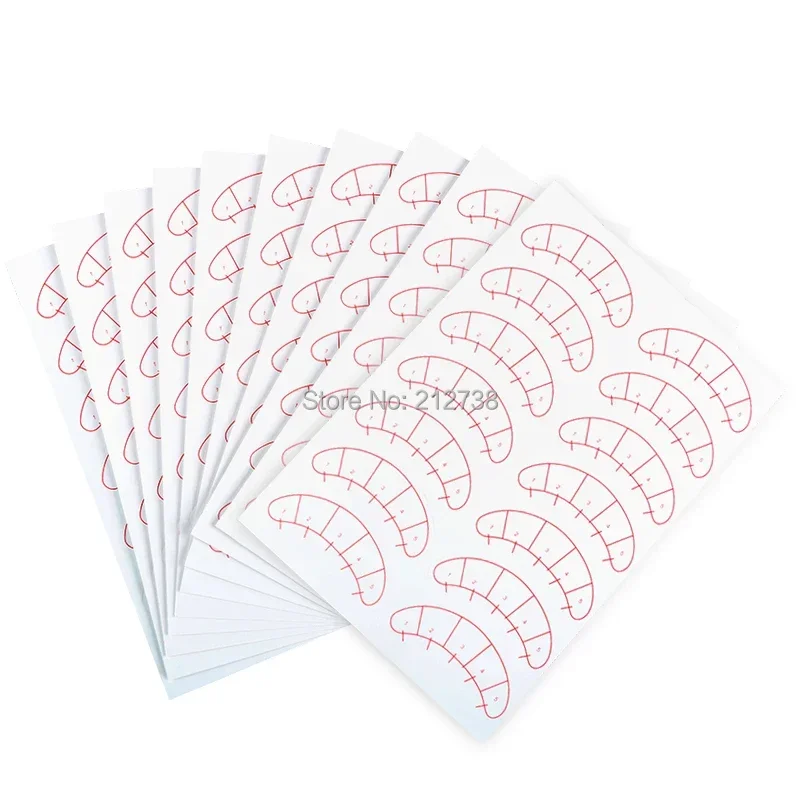 140PCS Eyelash under Eye Pads  - Beauty Makeup Tips 评论和价格