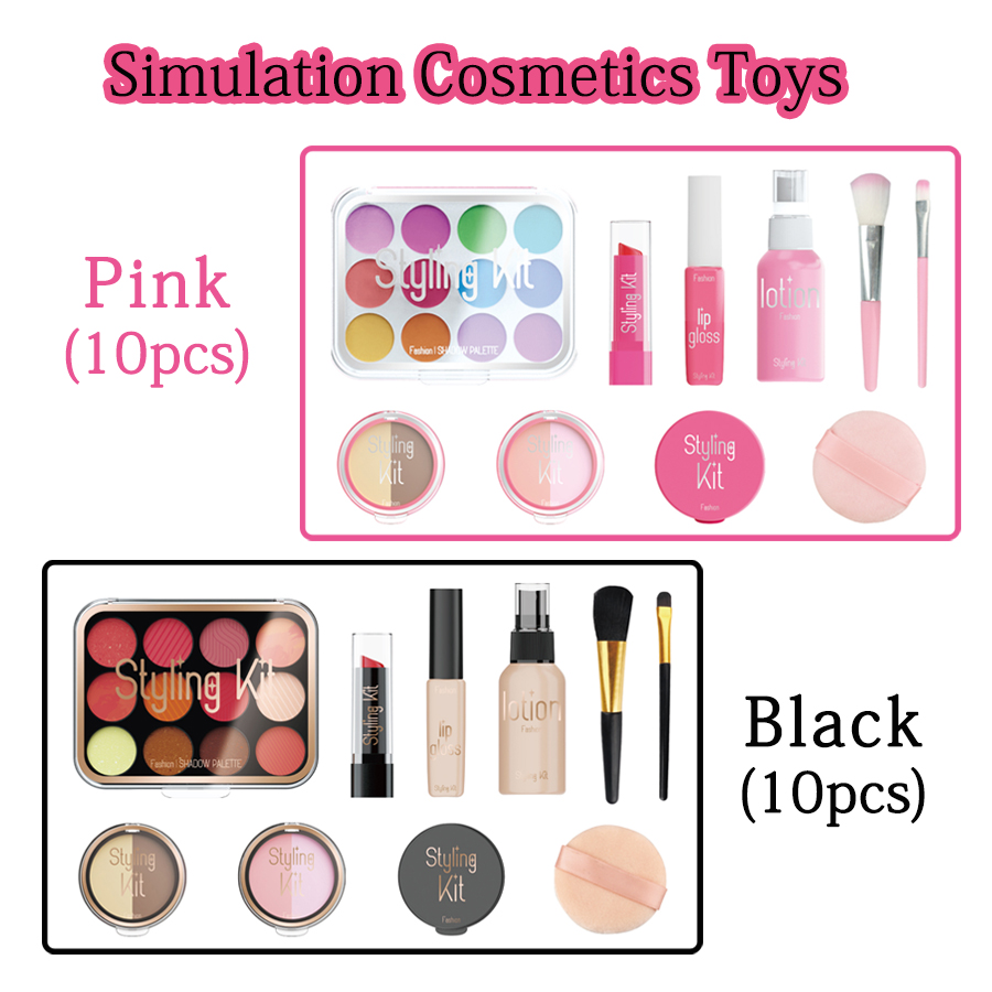 10 Pcs Simulation Girl Beauty  - Beauty Makeup For Kids 评论和价格