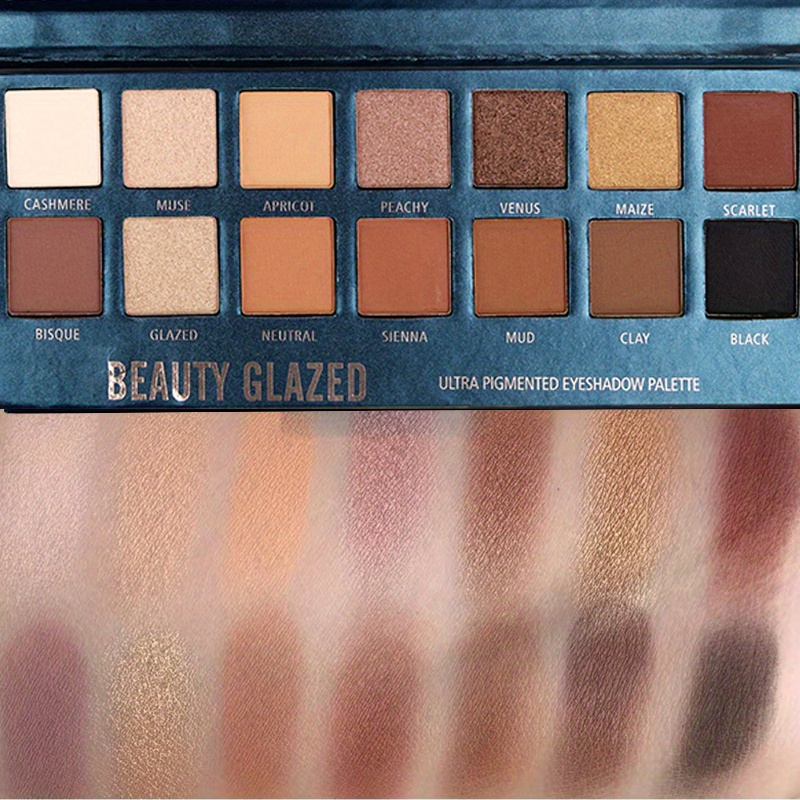 BEAUTY GLAZED 14 Colors Eyesha - Beauty Huda Makeup 评论和价格