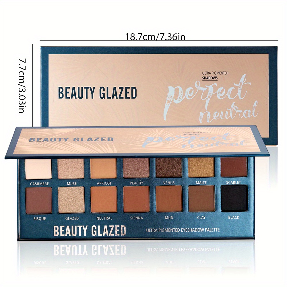 BEAUTY GLAZED 14 Colors Eyesha - Beauty Huda Makeup 评论和价格