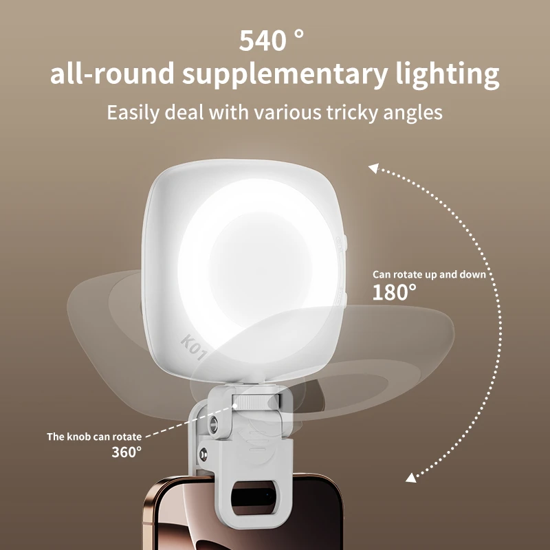 Phone Selfie Light 2700K-6500K - Photo Beauty Makeup 评论和价格