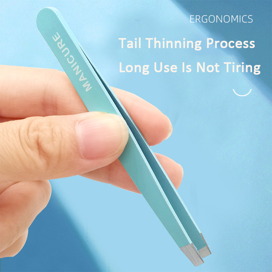 4 Pcs Colorful Eyebrow Tweezer - Beauty - Makeup - Eyes 评论和价格