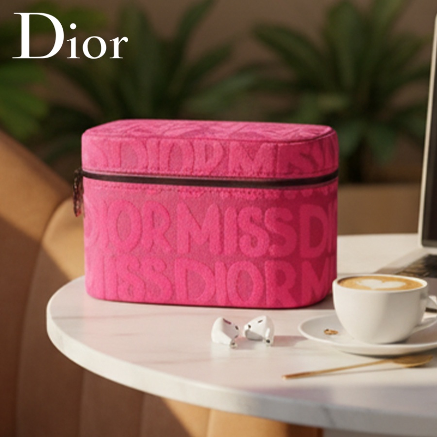 Dior’s Bag Pink Cosmetic Bag F - Beauty Makeup Dior 评论和价格