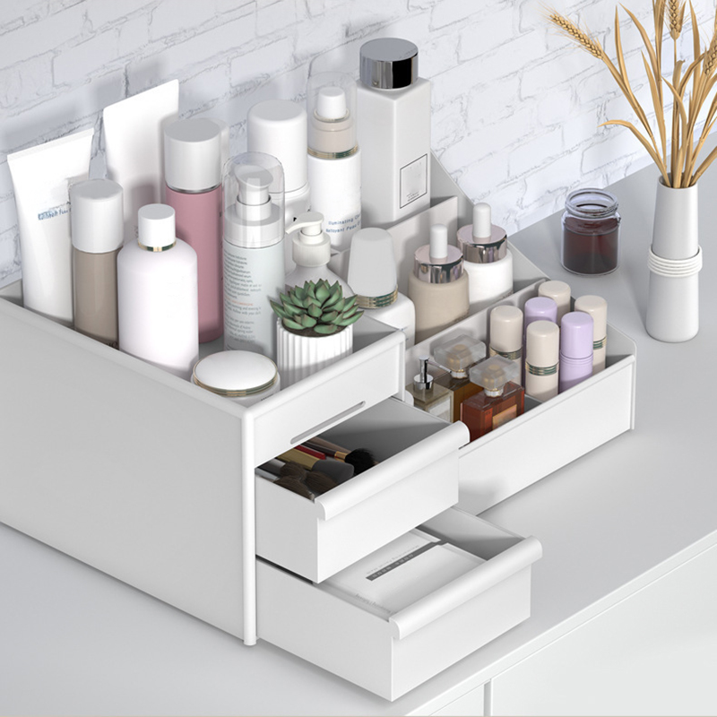 Large Capacity New Drawer Make - Beauty Makeup Desk 评论和价格