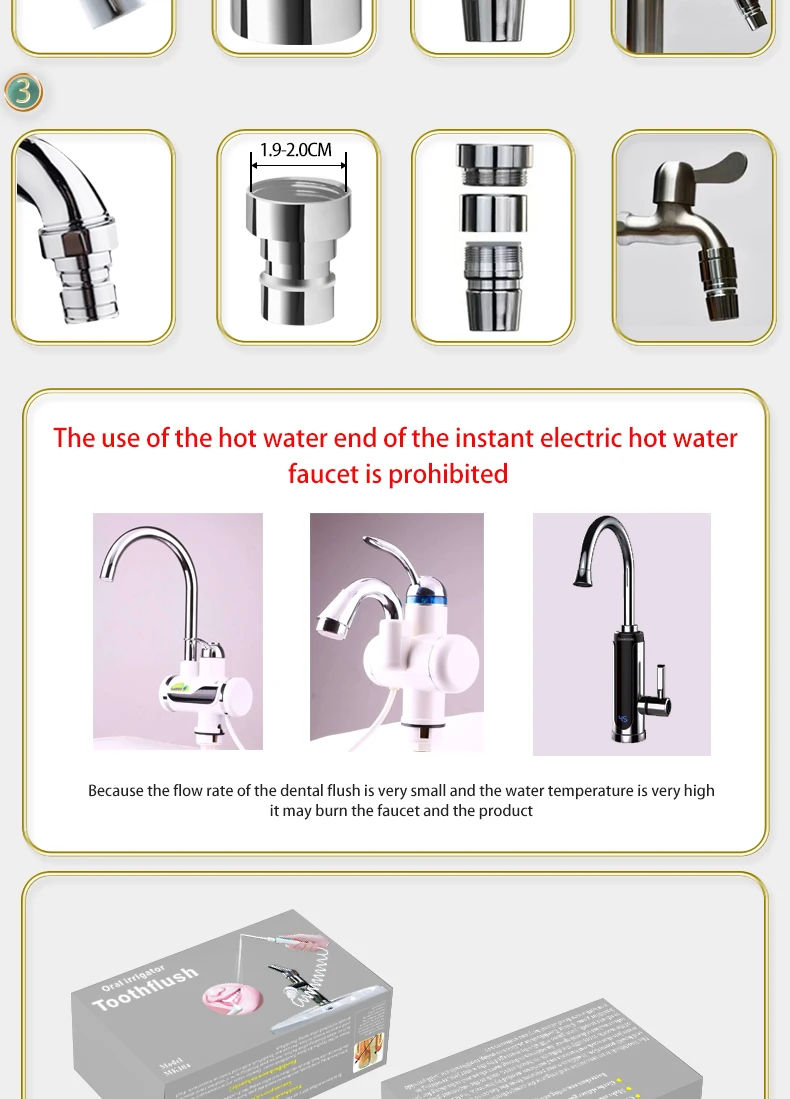 Water Dental Flosser Faucet Or - Micellar Water Cleanser 评论和价格