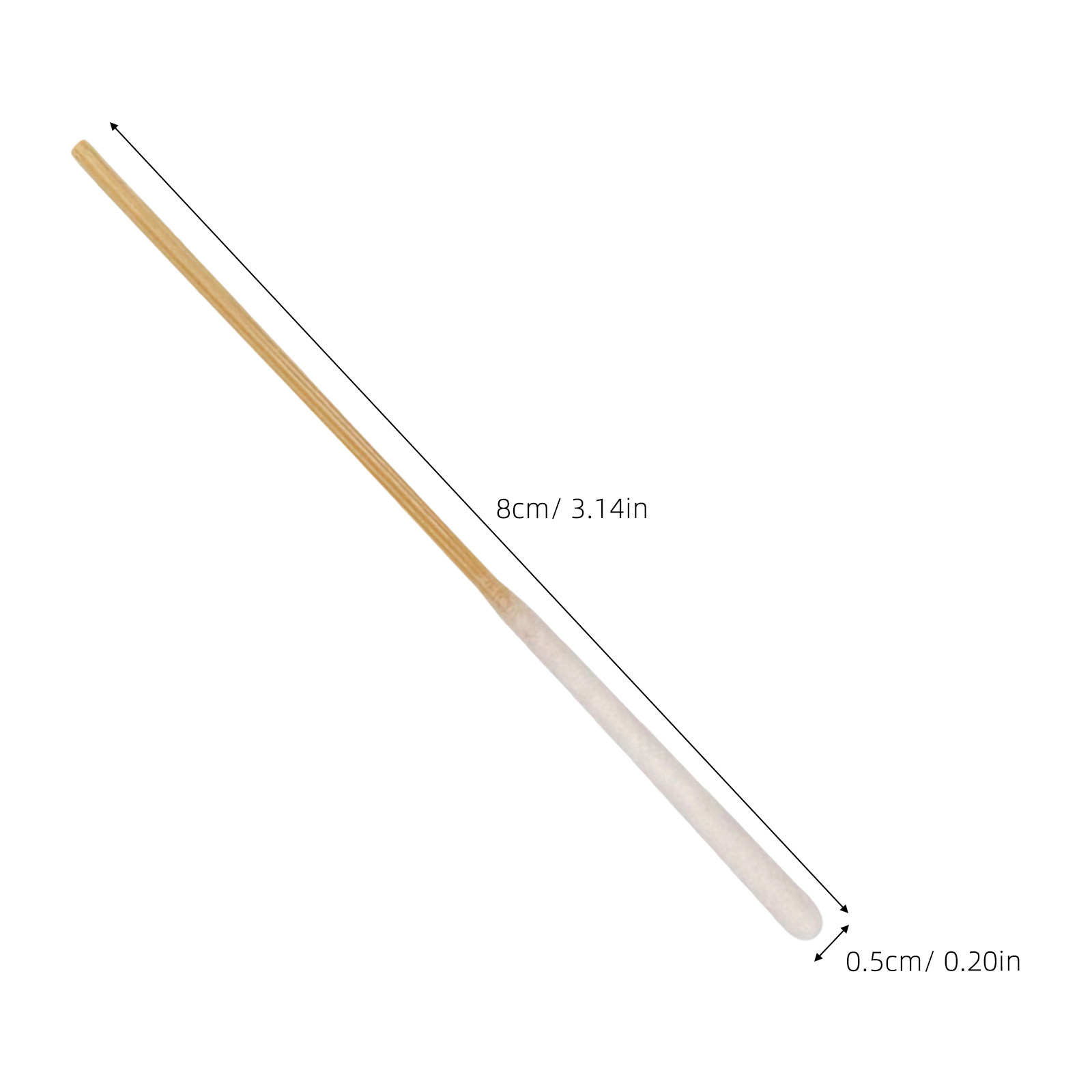 360Pcs 3 Inch Long Cotton Swab - Beauty Makeup Tips 评论和价格