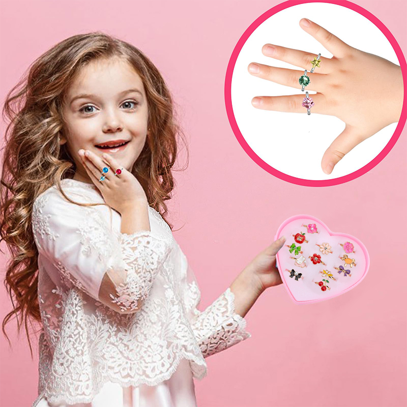 Children Rings Adjustable Exqu - Beauty Makeup For Kids 评论和价格
