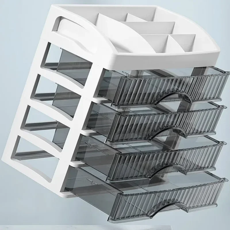 New 1Pc 5-layer Makeup Storage - Beauty Makeup Desk 评论和价格