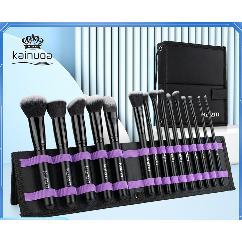 15-Piece Black Makeup Brush Se - Your Beauty Makeup 评论和价格