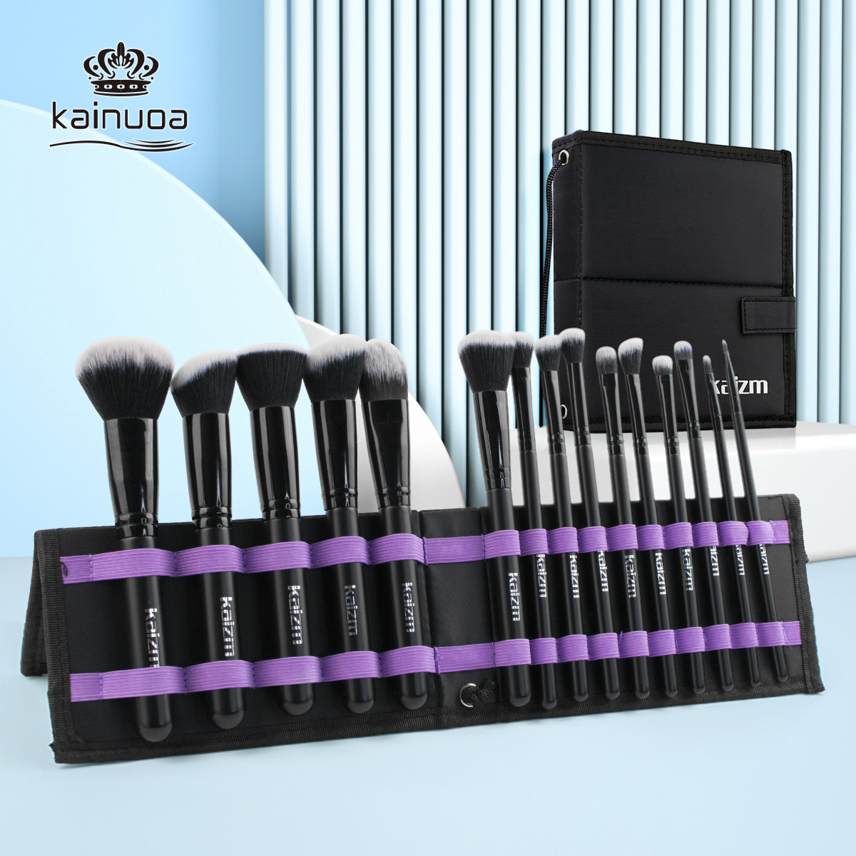15-Piece Black Makeup Brush Se - Your Beauty Makeup 评论和价格