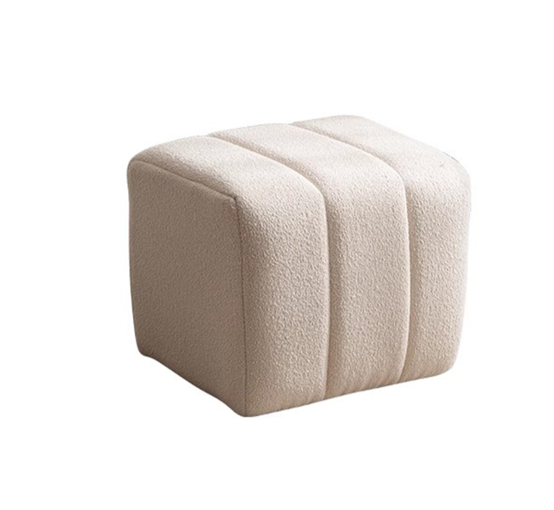 Grey Hallway Foot Stool Puffs  - Makeup Beauty Lounge 评论和价格