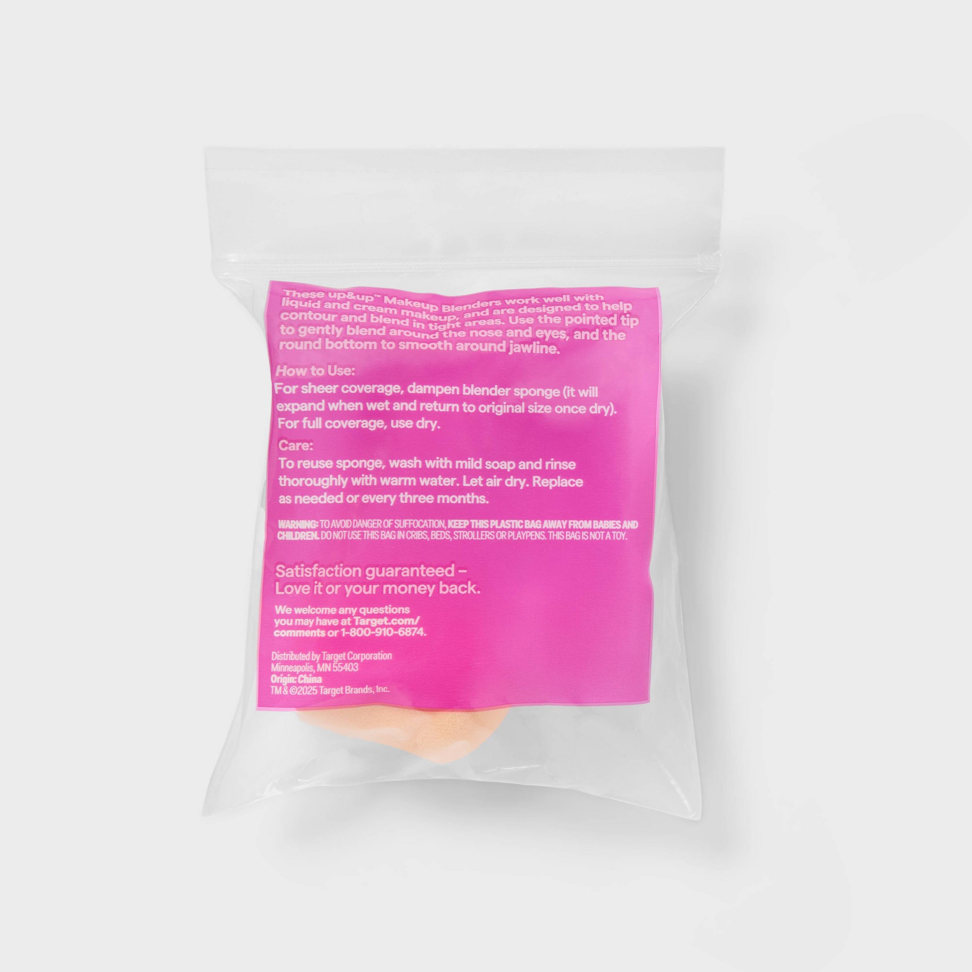 3ct Assorted Shape Makeup Blen - Cosmetic Sponge 评论和价格
