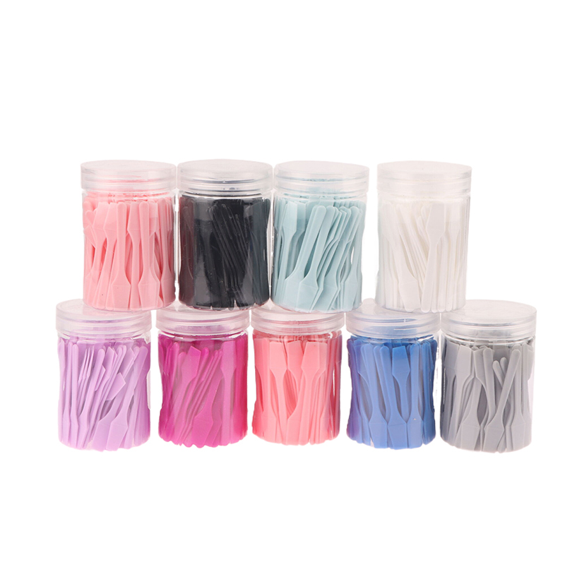 100 Pcs/Jar Mini Cosmetic Spat - Beauty - Makeup - Eyes 评论和价格