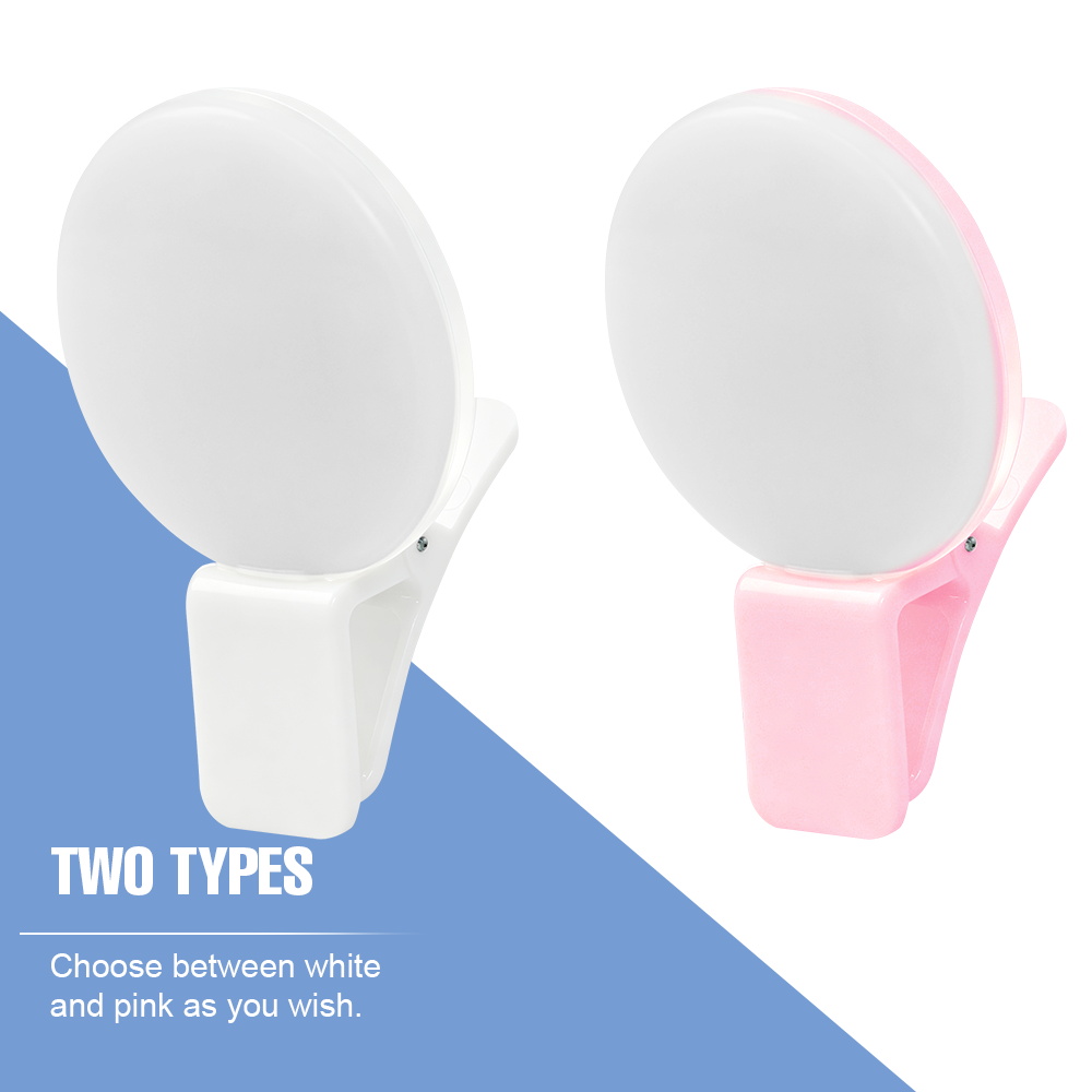 Clip On Selfie Fill Light Rech - Beauty No Makeup 评论和价格