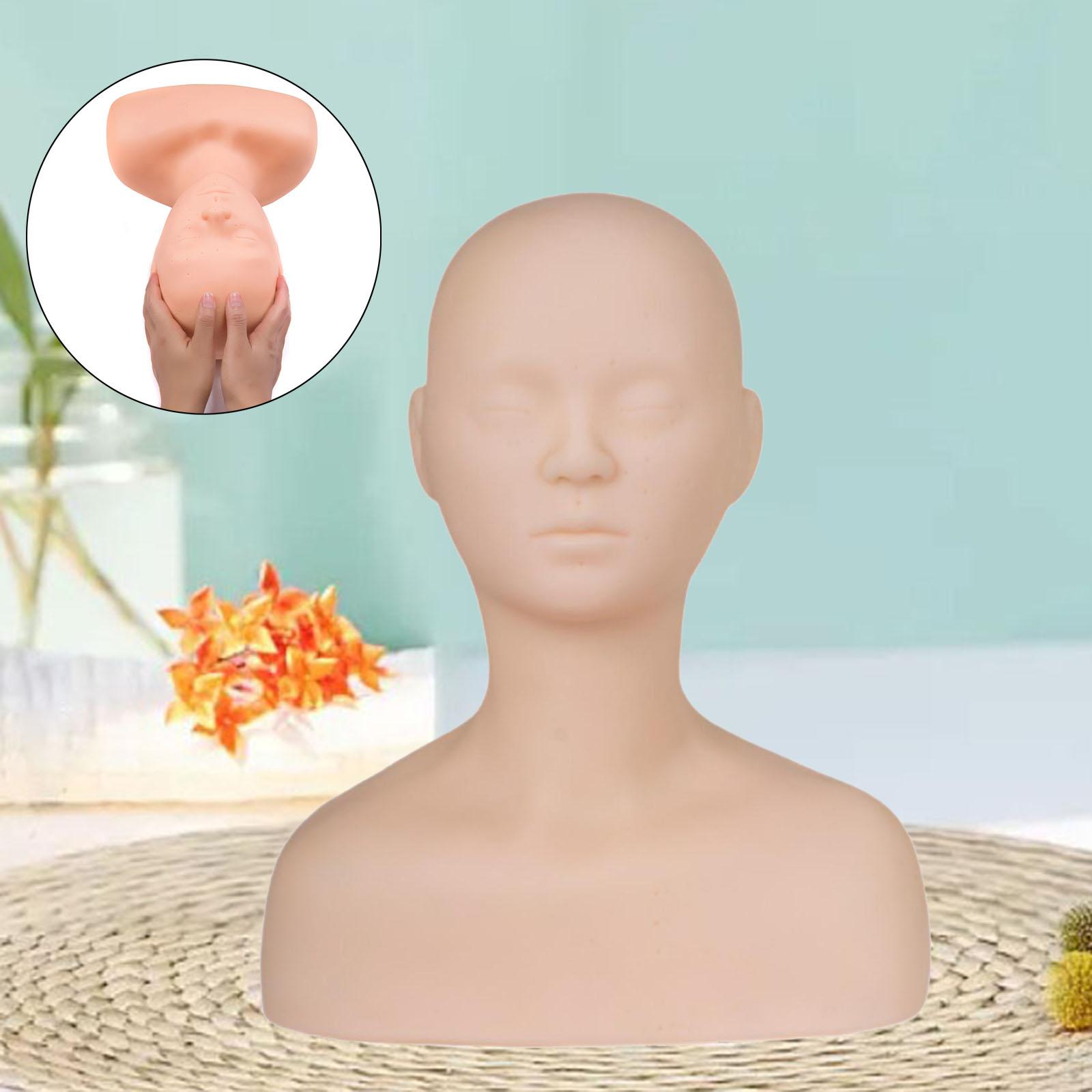 Training Mannequin Head Makeup - Beauty - Makeup - Eyes 评论和价格