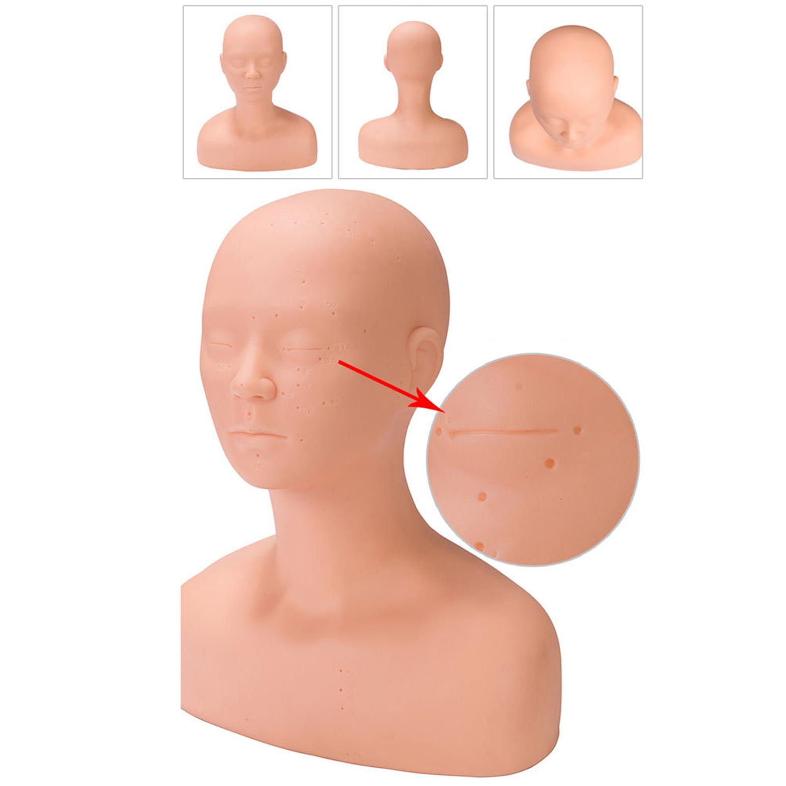 Training Mannequin Head Makeup - Beauty - Makeup - Eyes 评论和价格