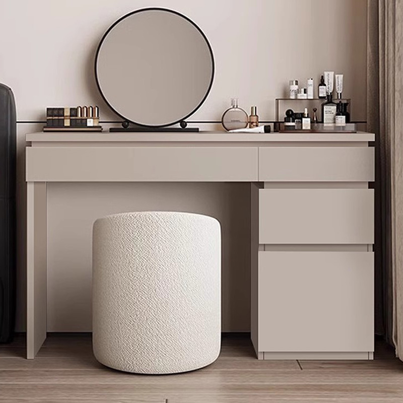 Wood Shelf Vanity Table Modern - Makeup Beauty Lounge 评论和价格