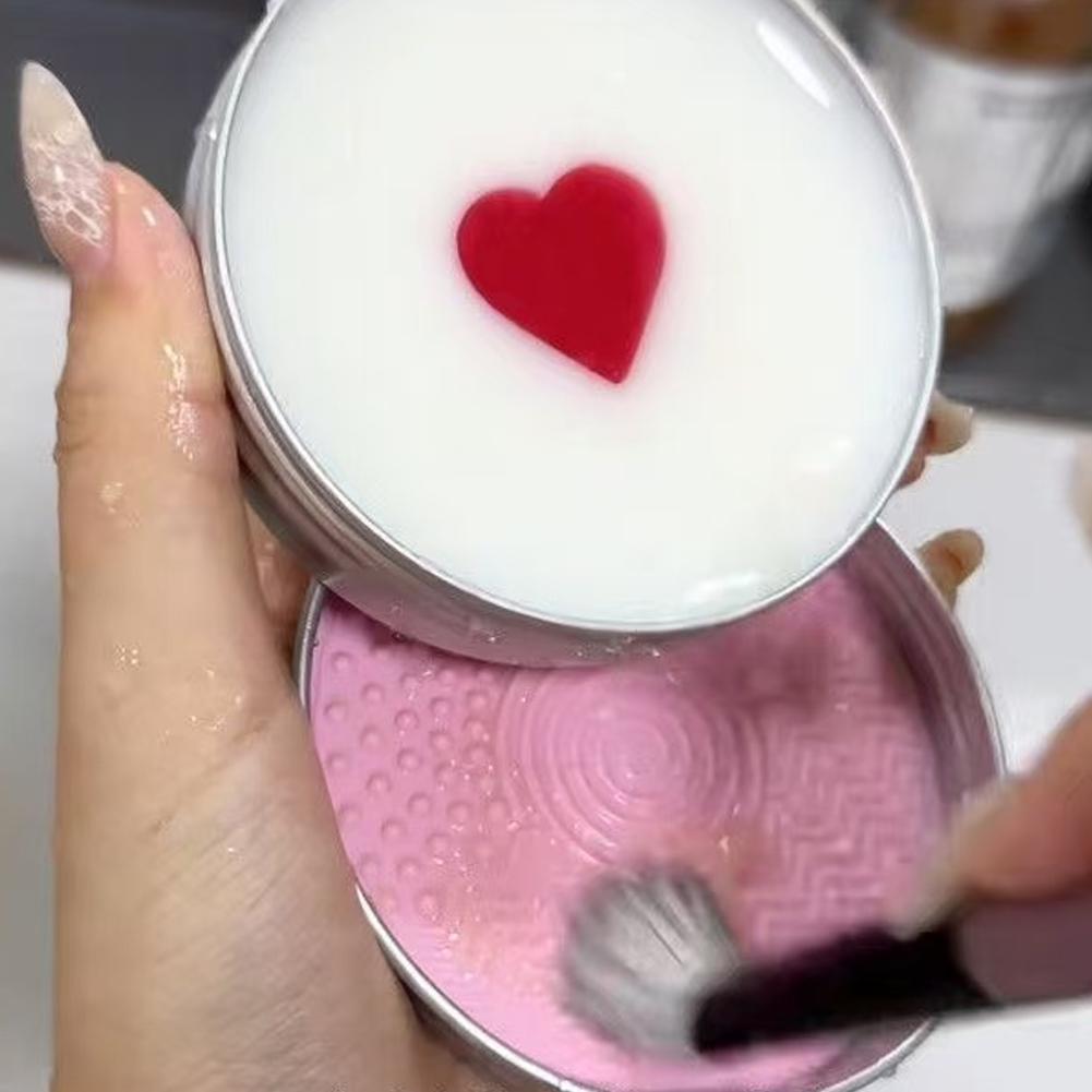 1set 50/100g Cute Heart Shaped - Cosmetic Sponge 评论和价格