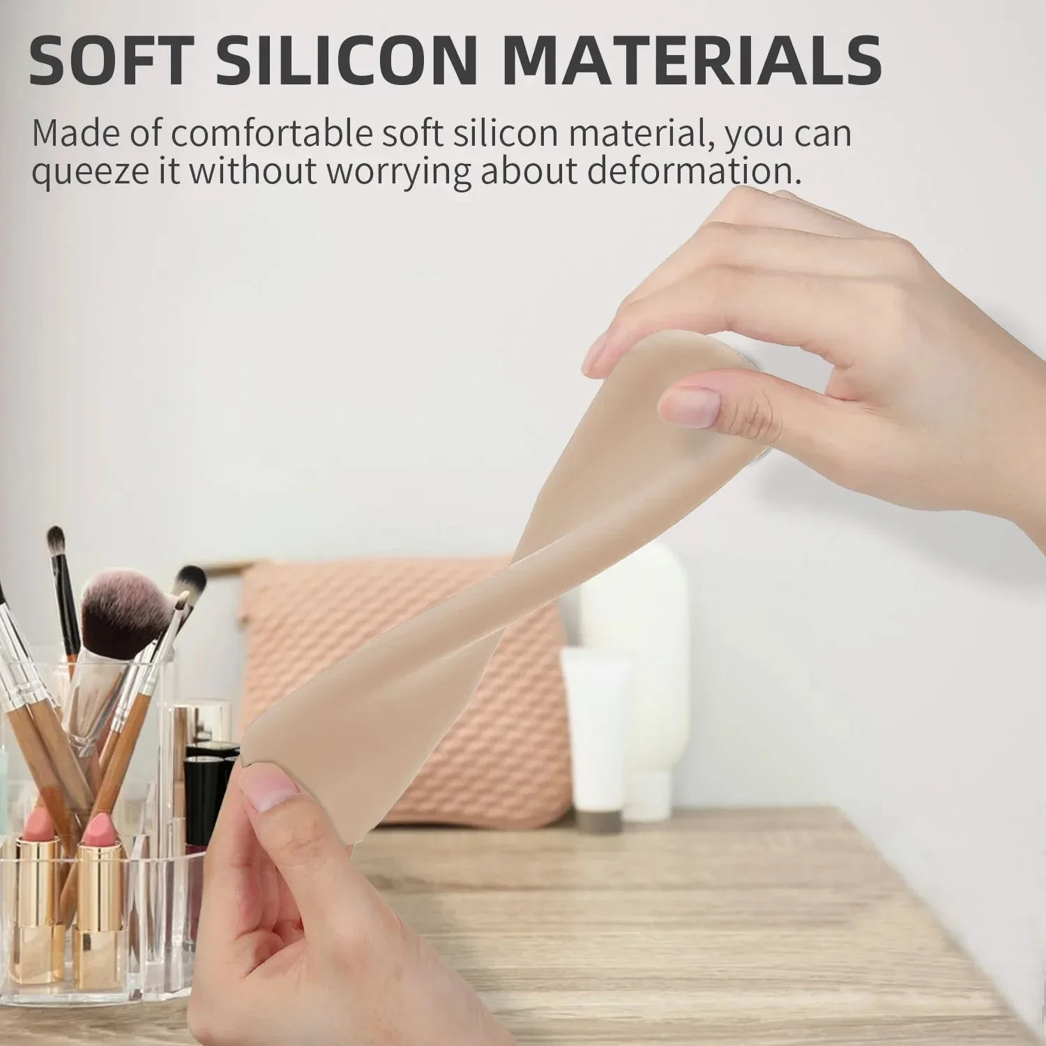 Travel Makeup Brush Holder Sil - Cosmetic Sponge 评论和价格
