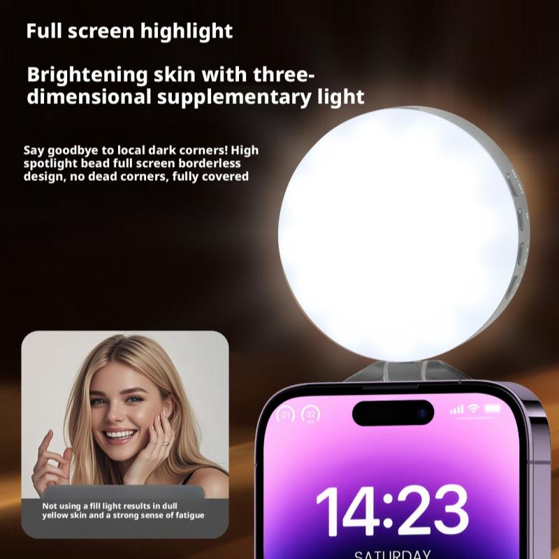 Magnetic Mobile Phone Fill Lig - Beauty No Makeup 评论和价格