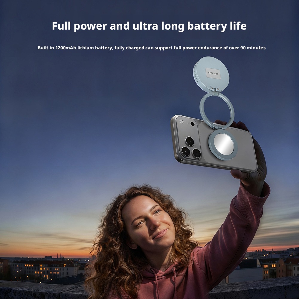 Magnetic Mobile Phone Fill Lig - Beauty No Makeup 评论和价格